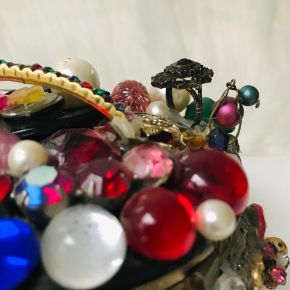 Vintage 90s Handmade “Jewels” Seattle Jewelry Box - Picture 9 of 14